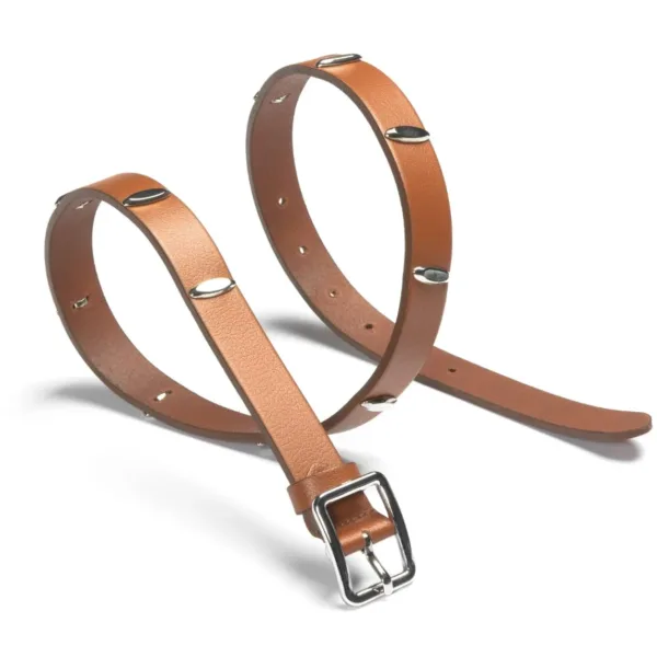 Model 106 - Hakiki Deri Metal Diş Aksesuarlı Kemer ( 2 cm )